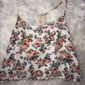 Forever 21 Floral Tank Top